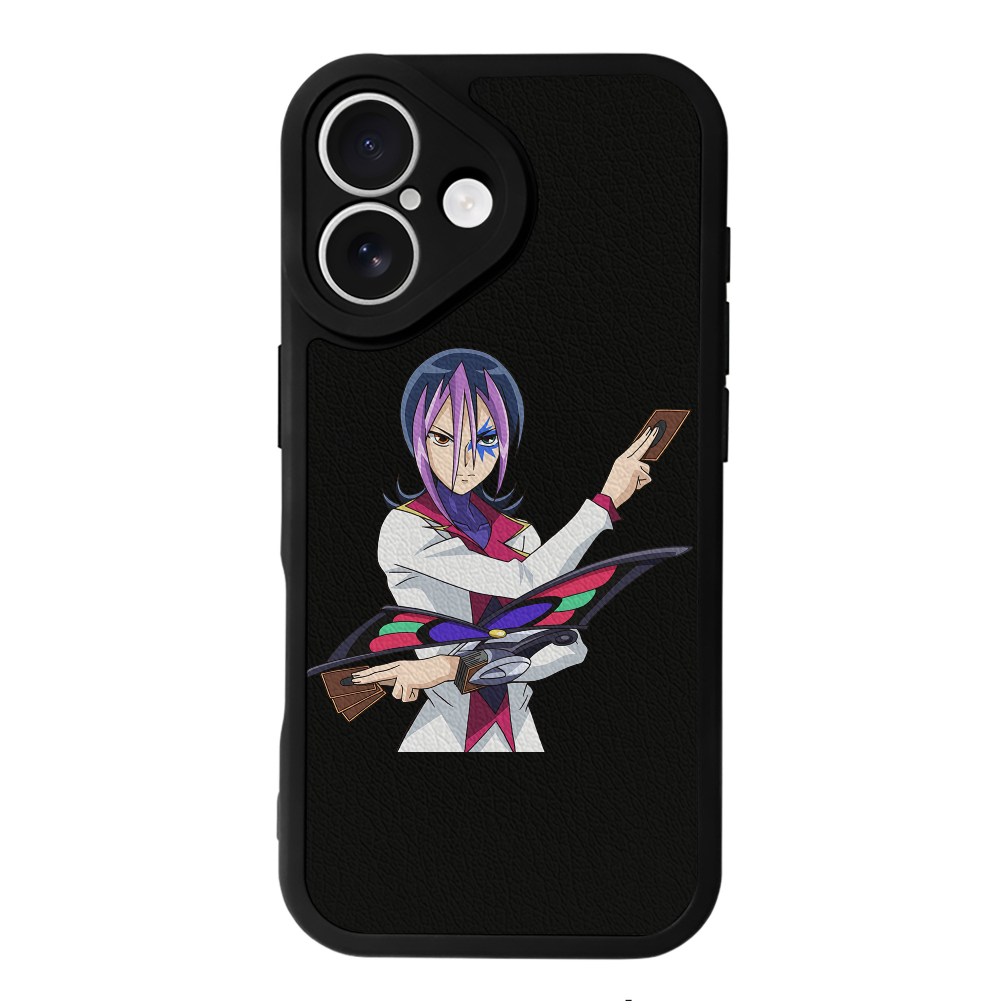 遊☆戯☆王 Yu-Gi-Oh! 【iPhone 16シリーズ対応】シリコンスマホケース（レザー調） 材質：シリコン